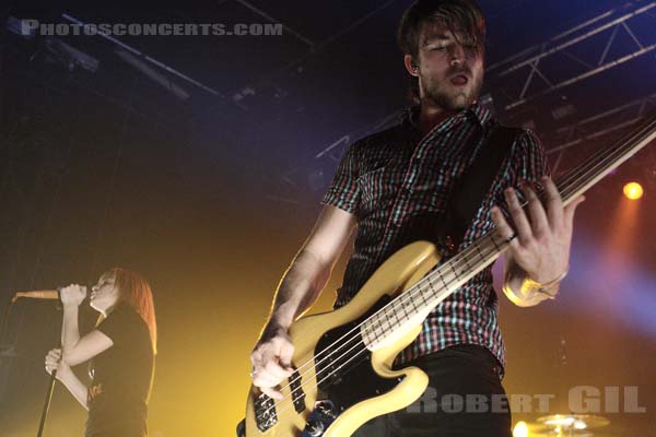 PARAMORE - 2008-06-18 - PARIS - Le Bataclan - Hayley Nichole Williams - Jeremy Clayton Davis